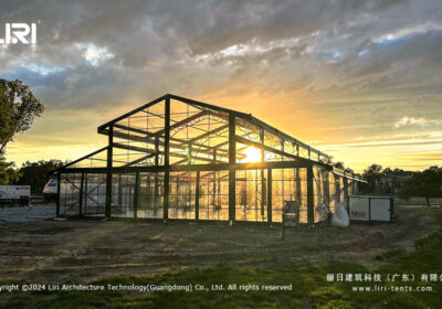 Aluminum Orangery Structure for Party Events