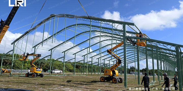 Arcum Orangery Tent for Outdoor Wedding Party